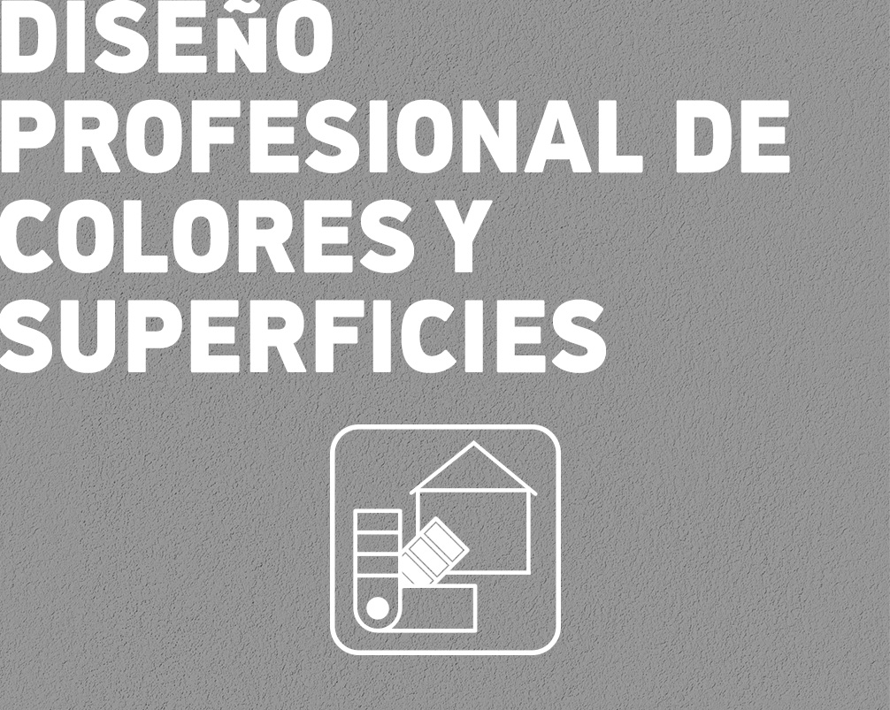 Diseño profesional de colores y superficies